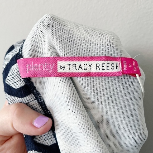 NWT Plenty by Tracy Reese Printed Midi Tube Skirt Size Small Sweet Cream/Cosmos - Picture 6 of 9